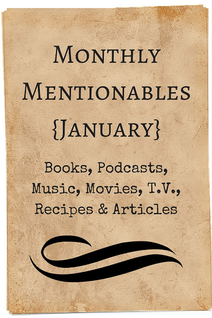 These links and recommendations come from conversations, podcasts and Facebook posts I came across in January. I love lists, so I thought you might enjoy reading about what I stumbled on this month.