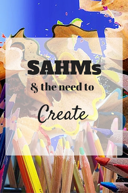 SAHM's and the Need to Create~ Almost four years ago, at the age of 33, I walked away from my teaching career, independence, and most aspects of my identity as I knew it...