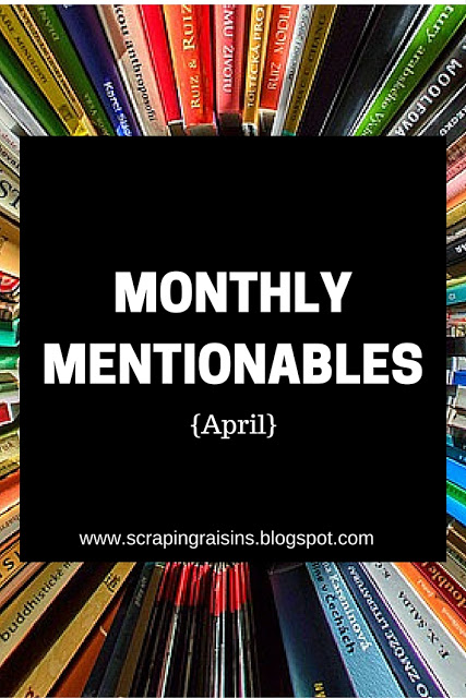 April was a month filled with fabulous books, podcasts, recipes, and articles that stretched me and gave me much to think about. 