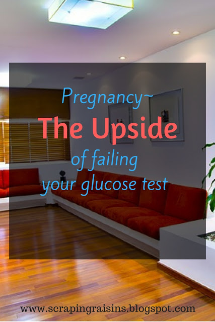 I got the dreaded call. Though this is my third pregnancy, I failed the one-hour glucose test by three points.