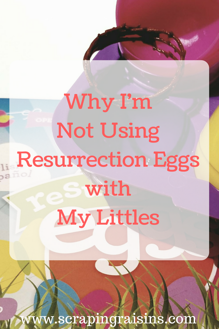 Why I'm Not Using Resurrection Eggs with My Littles: "Sometimes I wonder if children who grow up going to church are more desensitized to violence than other children because we expose them to it from such a young age."