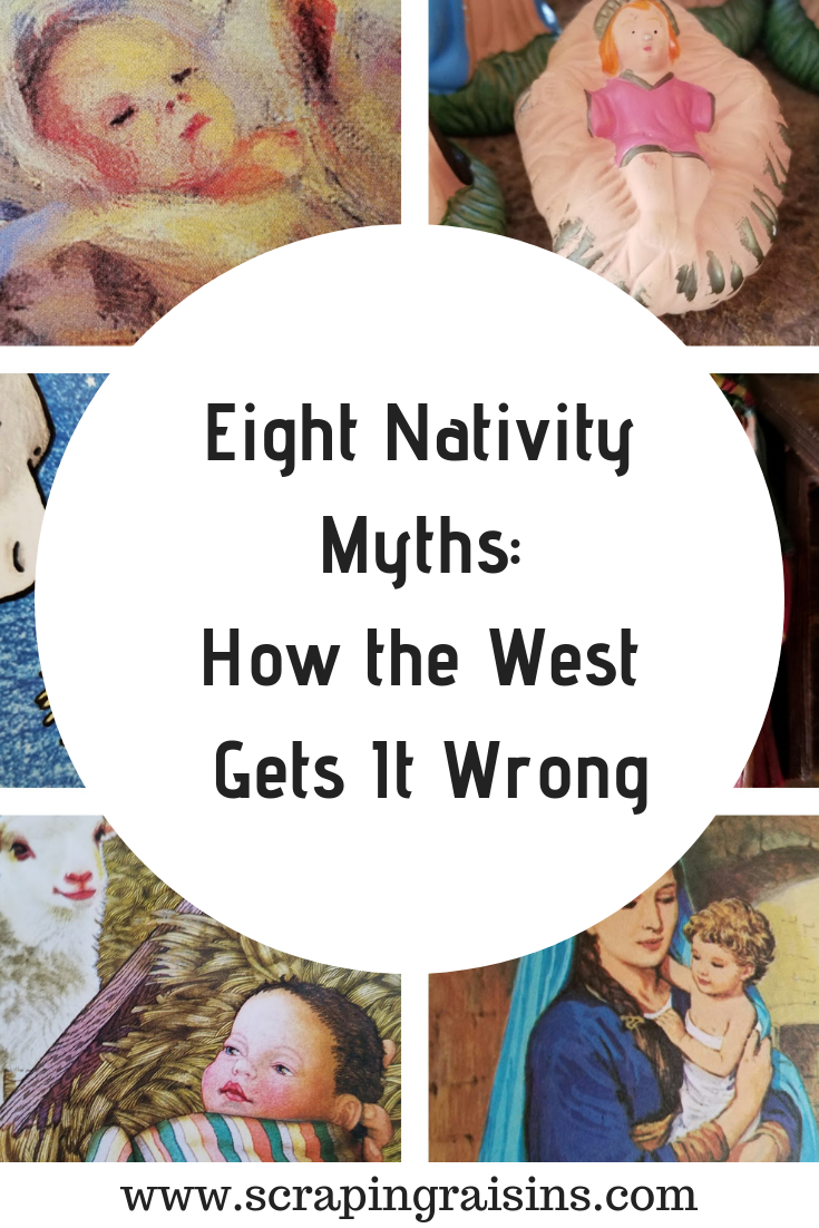 I want my children to peel away the heroics and white-washed Bible stories to see the God behind the myths. #whitejesus #nativitymyth #nativitystory #advent #adventmyth #westernculture #easternculture