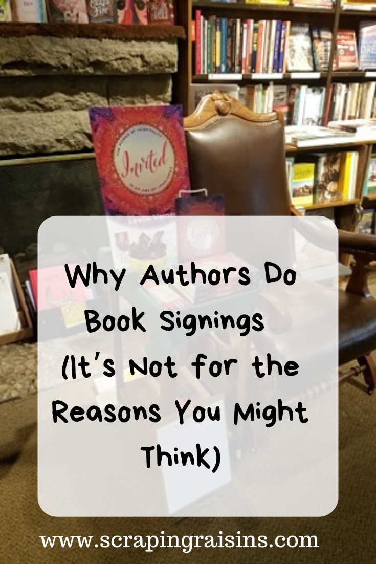 Why Authors Do Book Signings (It’s Not for the Reasons You Might Think)
