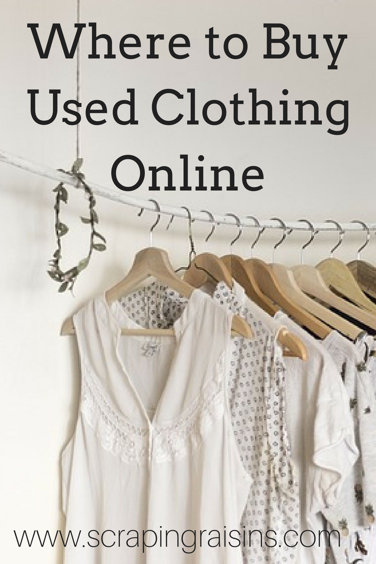 Where to Buy Used Clothing Online – Scraping Raisins